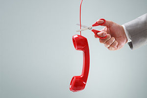 Cutting off the Telephone