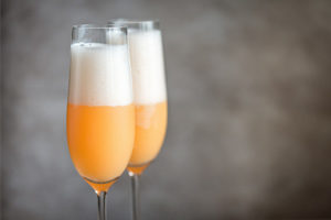 Two Glasses of Bucks Fizz