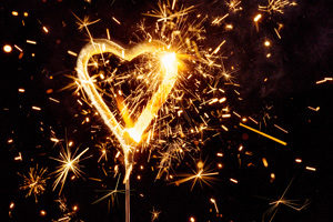 Heart Sparkler