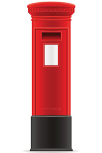 Red Post Box