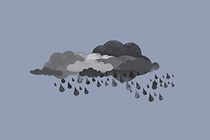 Rainy Grey Cloud